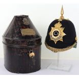 Post 1902 Officers Home Service Helmet of Lieutenant Colonel Sidney George Smith 7th Battalion Hamps