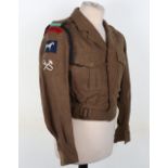 1949 Pattern 115th Fortress Royal Engineers 26th Royal Engineers Group Battle Dress Blouse