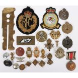 Special Constabulary Medal and Military Badges