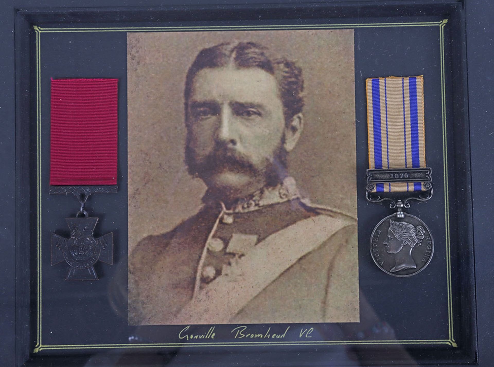 Framed Display of Major Gonville Bromhead VC Medals - Image 5 of 5