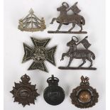 East Surrey Regiment Officer's Cap Badge and others