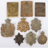 British Military Shoulder Plates and Badges