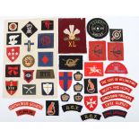 British WW2 & Post War Formation Signs and other Badges