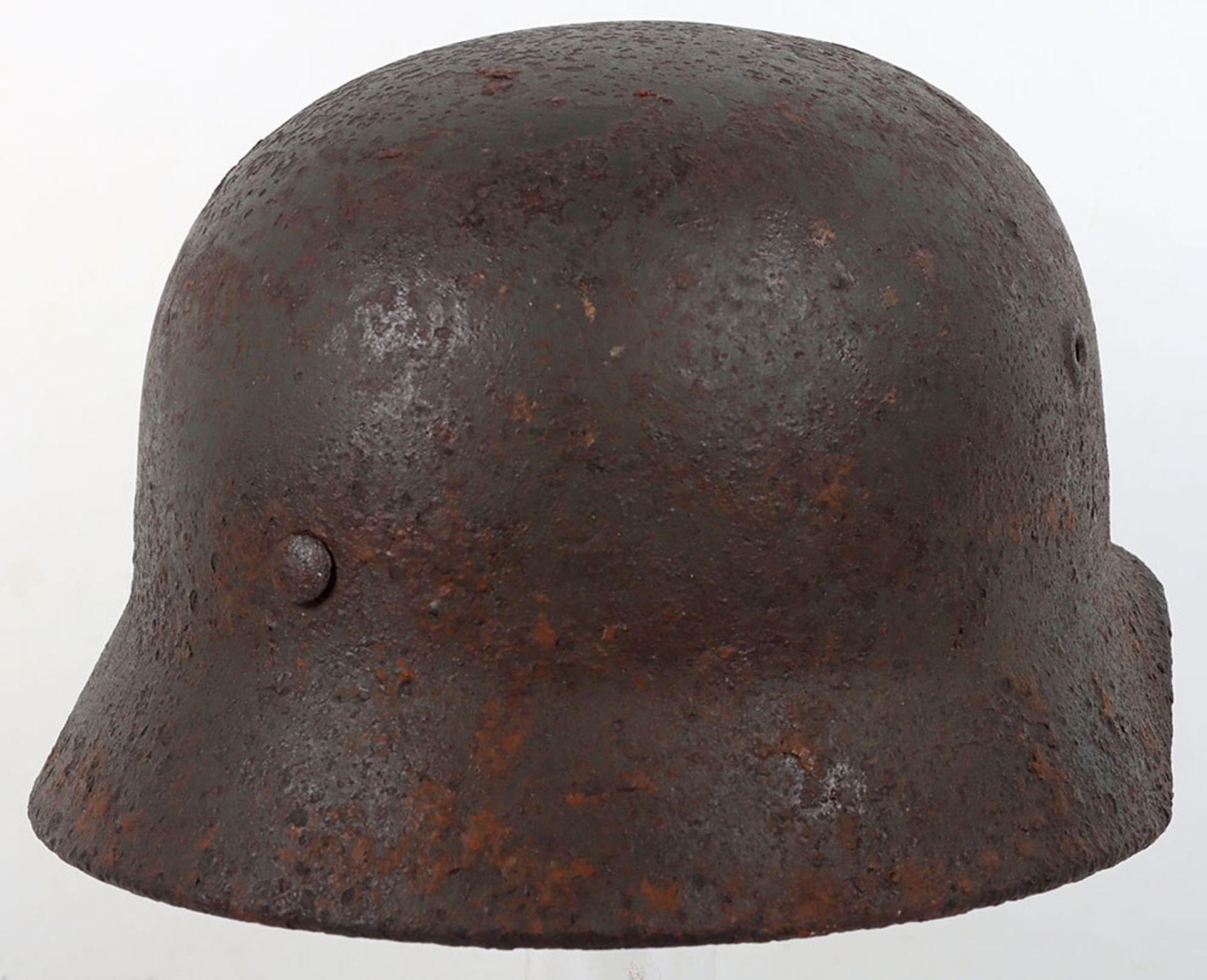 WW2 German Army M40 Single Decal Helmet - Image 2 of 4