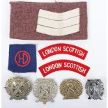 London Scottish Badges