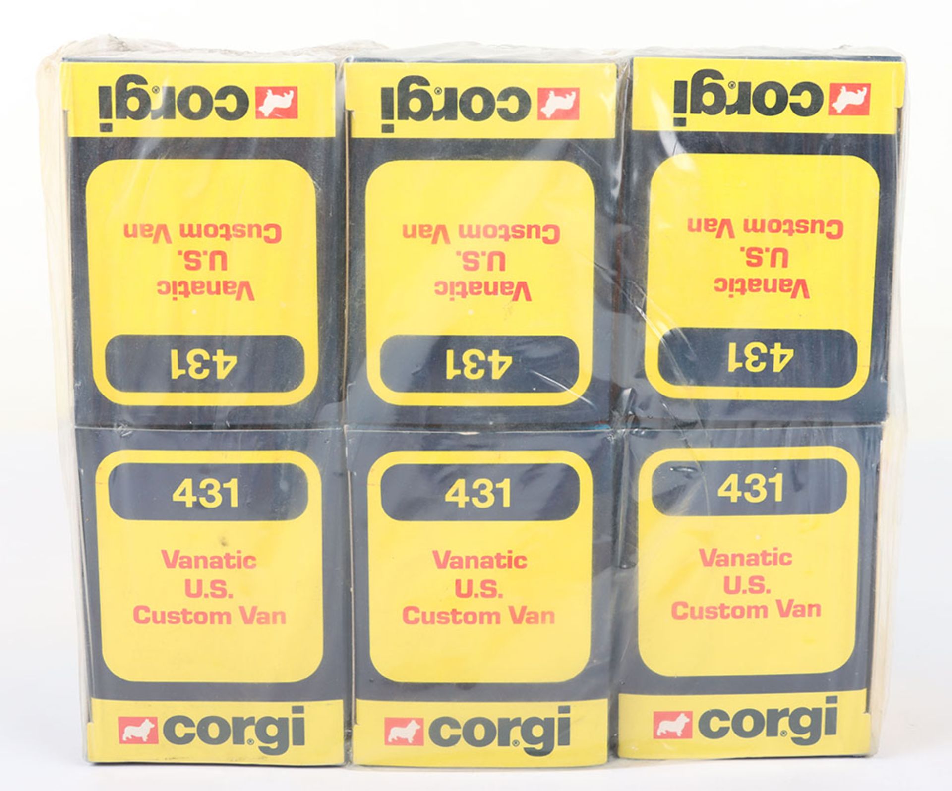 Corgi Trade Pack of six 431 Vantastic U.S. Custom Vans - Image 2 of 7