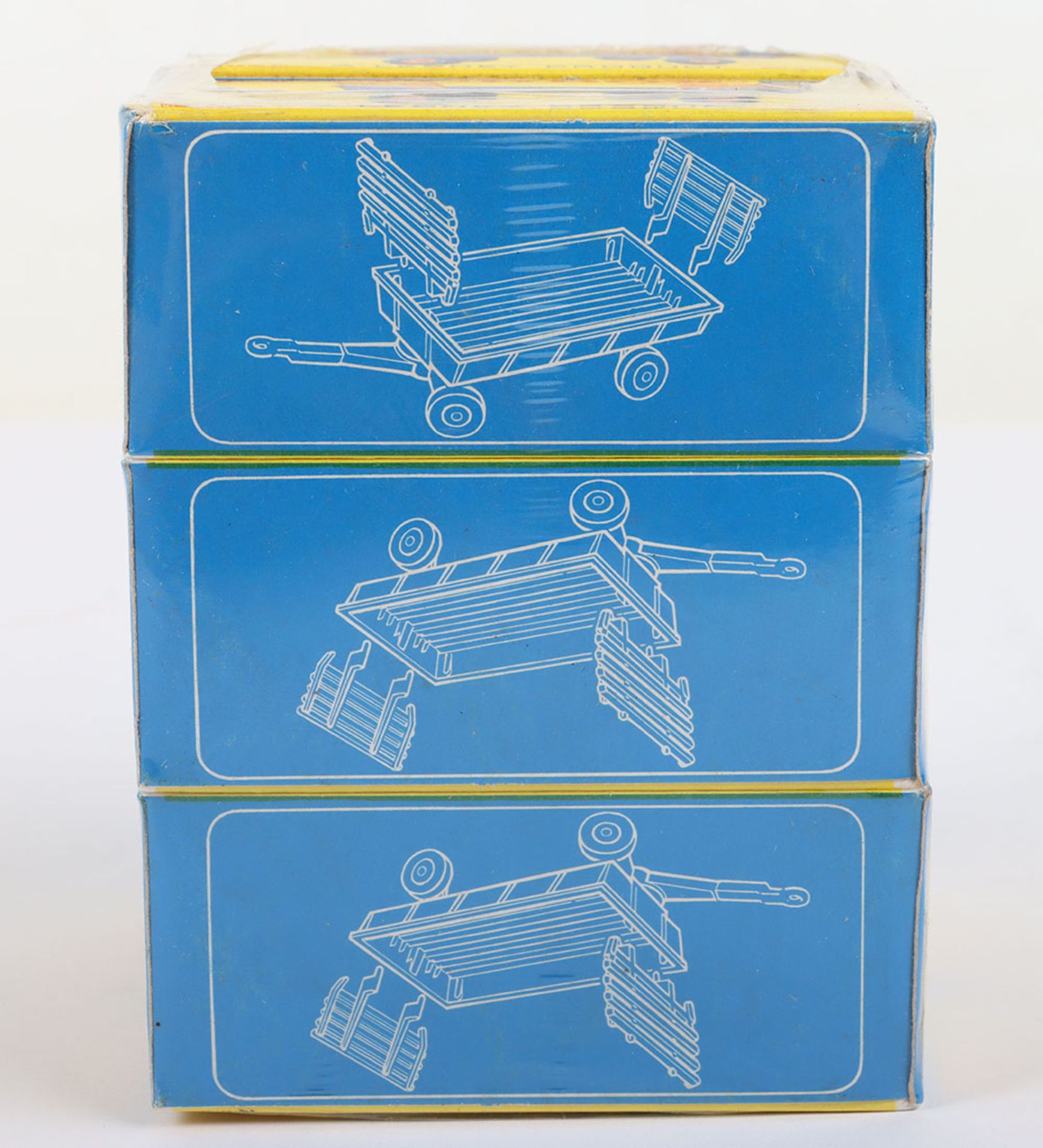 Matchbox Lesney Regular wheels Trade pack of six 40c Hay Trailers - Image 7 of 7