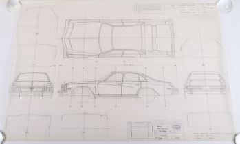 Scarce Original Corgi Toys/Mettoy Co.Ltd Northampton C290 Kojaks Buick Century Custom Hardtop Sedan