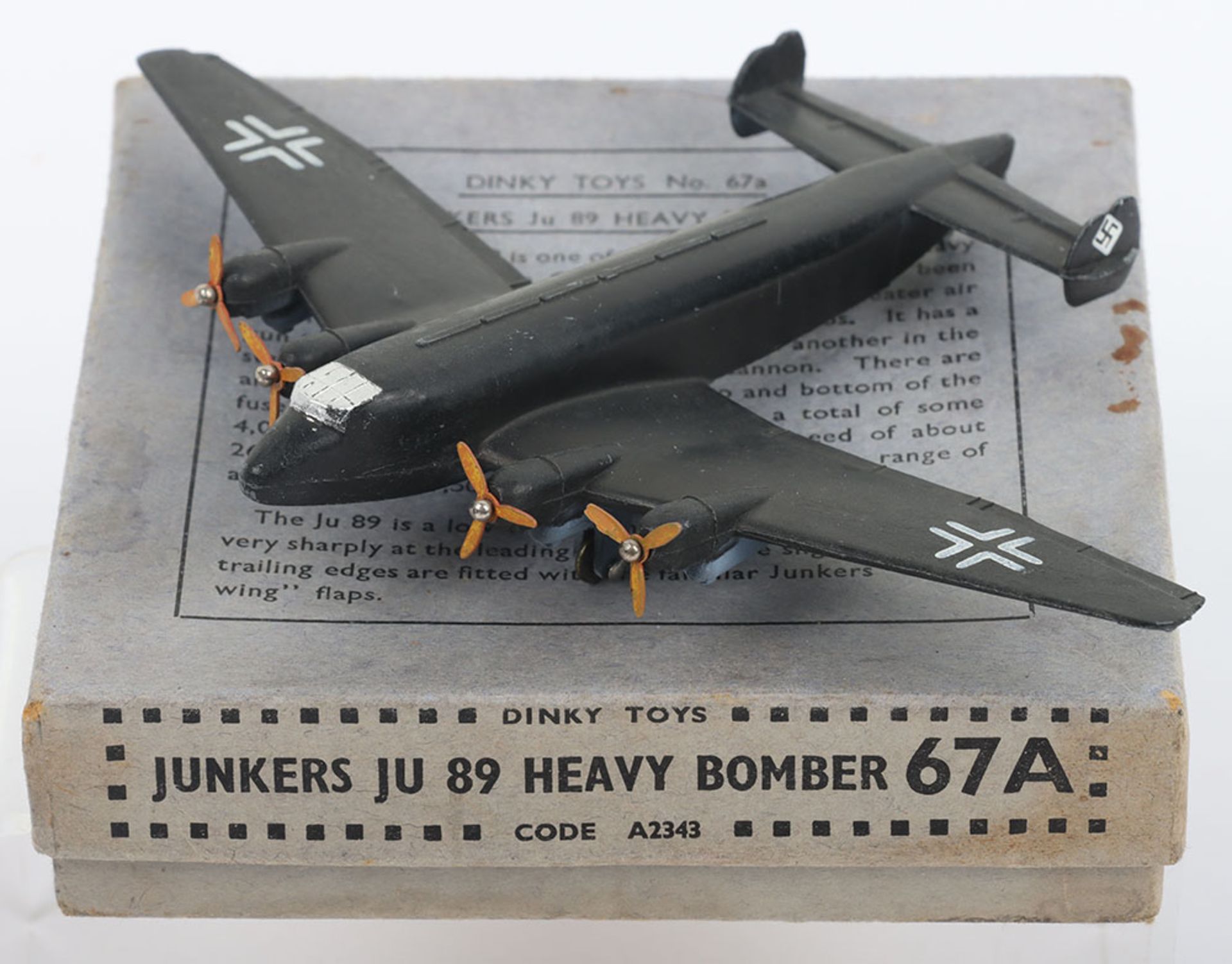 Dinky Toys 67A Junkers JU 89 Heavy Bomber - Image 3 of 6