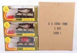 Corgi C900 Trade Pack of six German Tiger I Tanks