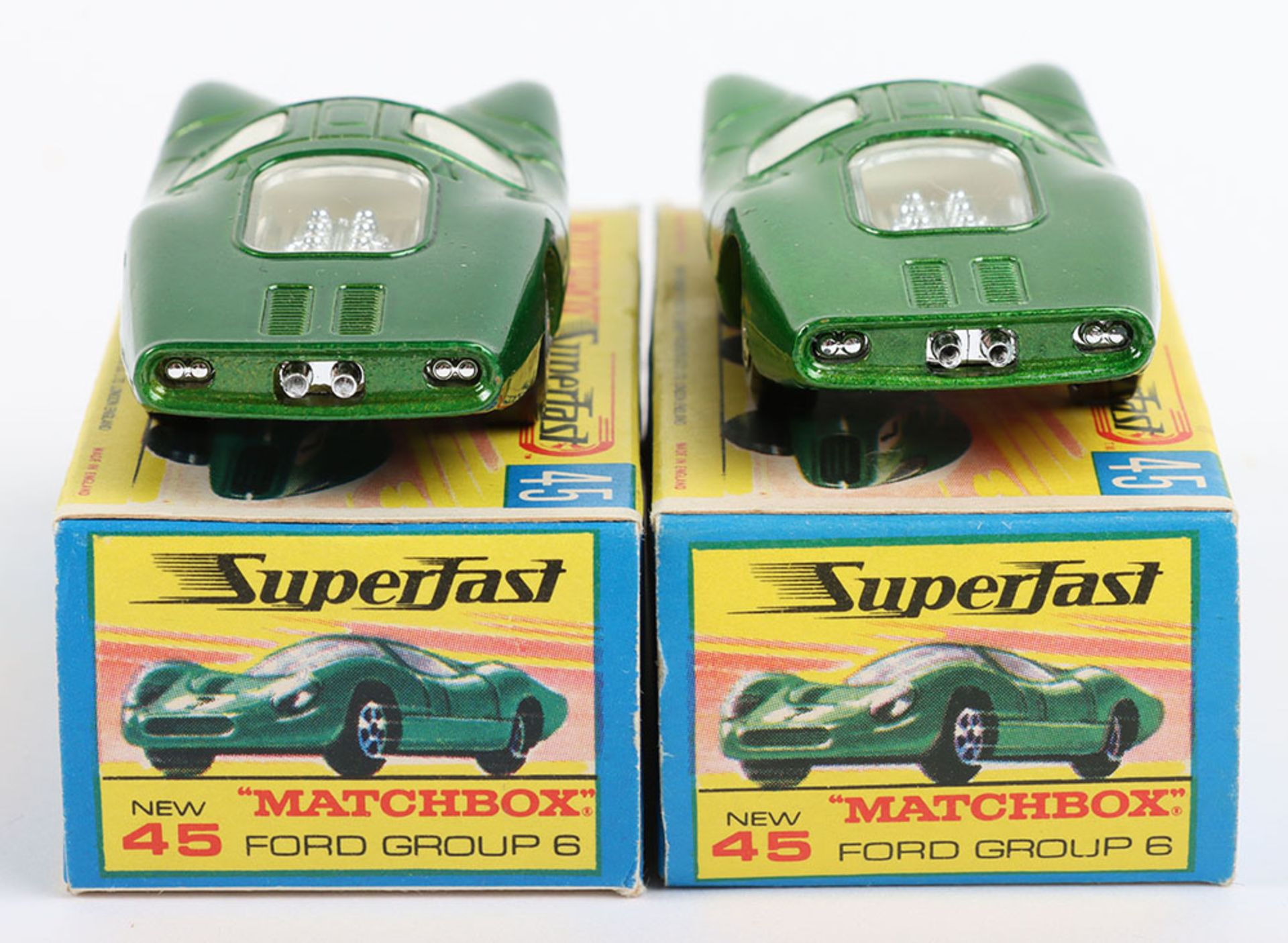 Two Boxed Matchbox Lesney Superfast 45c Ford Group 6 - Image 3 of 5