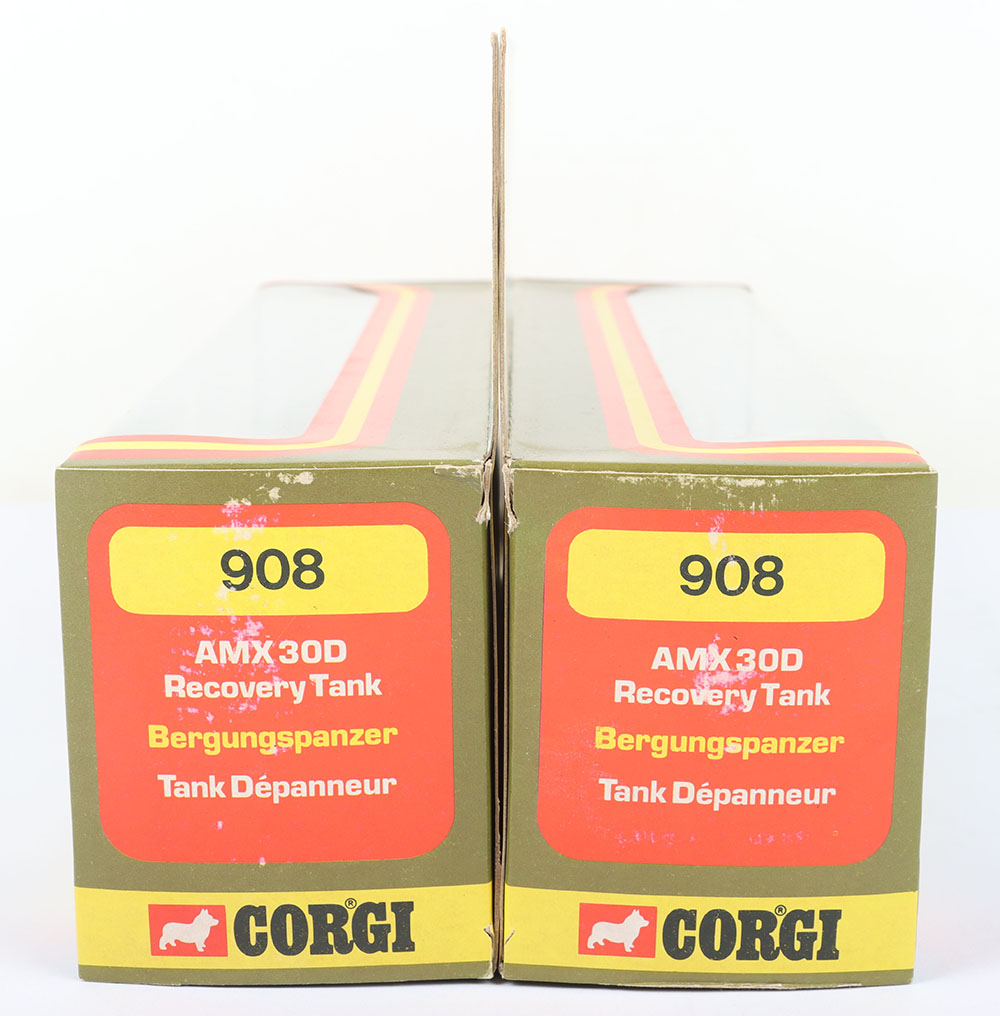 Corgi Toys Trade Pack of Two 908 AMX 30D Recovery Tanks - Image 4 of 5