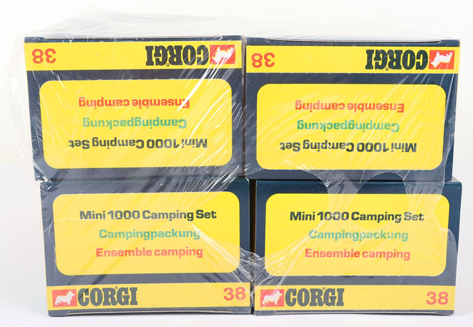 Scarce Corgi Trade Pack of four 38 Mini 1000 Camping sets - Bild 3 aus 6