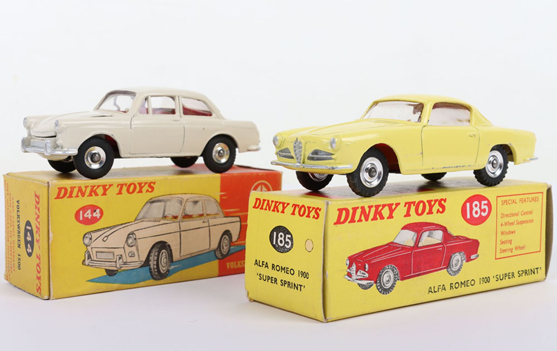Two Boxed Dinky Toys Cars