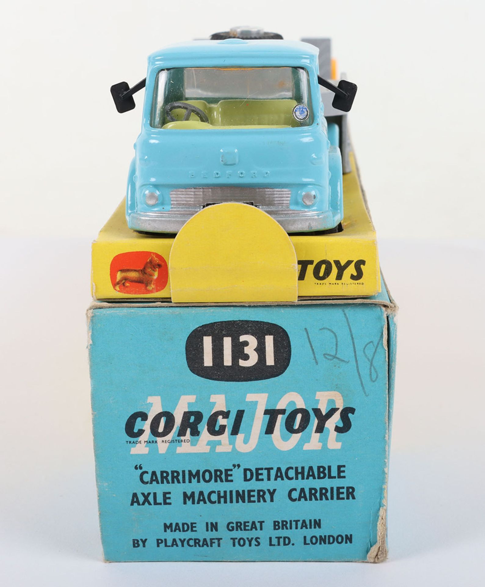 Corgi Major Toys 1131 Bedford TK Carrimore Detachable Axle Machinery Carrier - Bild 3 aus 6