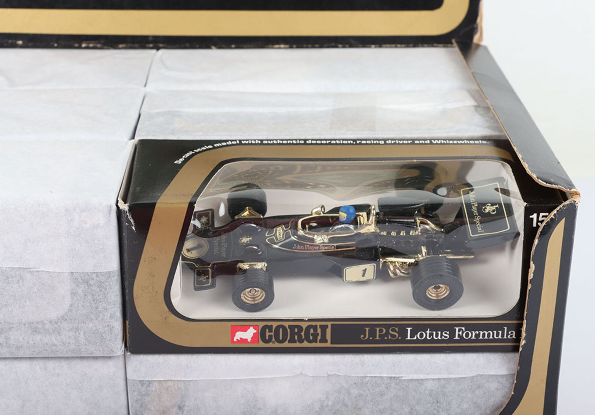 Scarce Corgi Toys Shop Counter Pack of twelve 154 John Player Lotus Formula 1 Racing cars - Image 2 of 4
