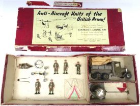 Britains RARE set 1724 Anti-Aircraft Units of the British Army