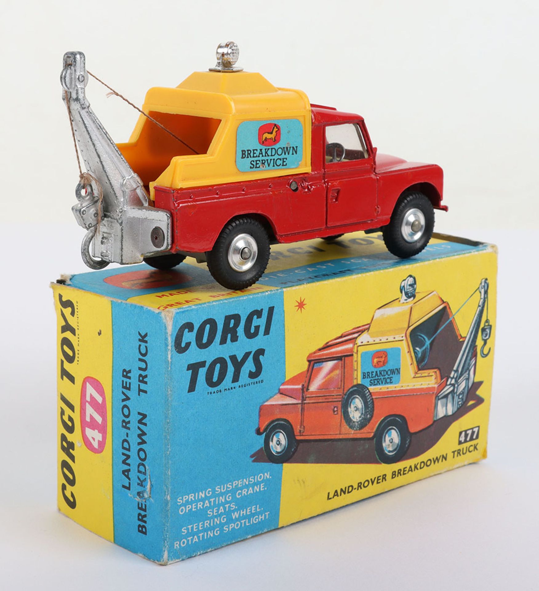 Corgi Toys 477 Land-Rover Breakdown Truck - Bild 2 aus 5
