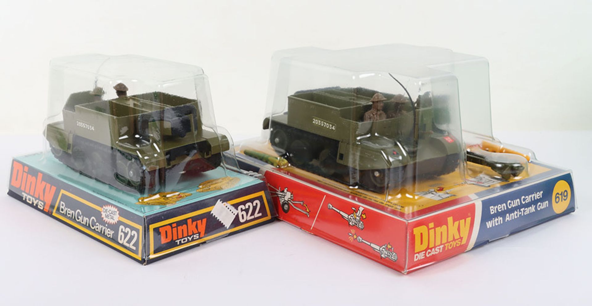 Two Dinky Toys Military Bren Gun Carriers - Image 2 of 4