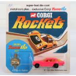 Corgi Rockets 906 Jensen Interceptor bright pink body