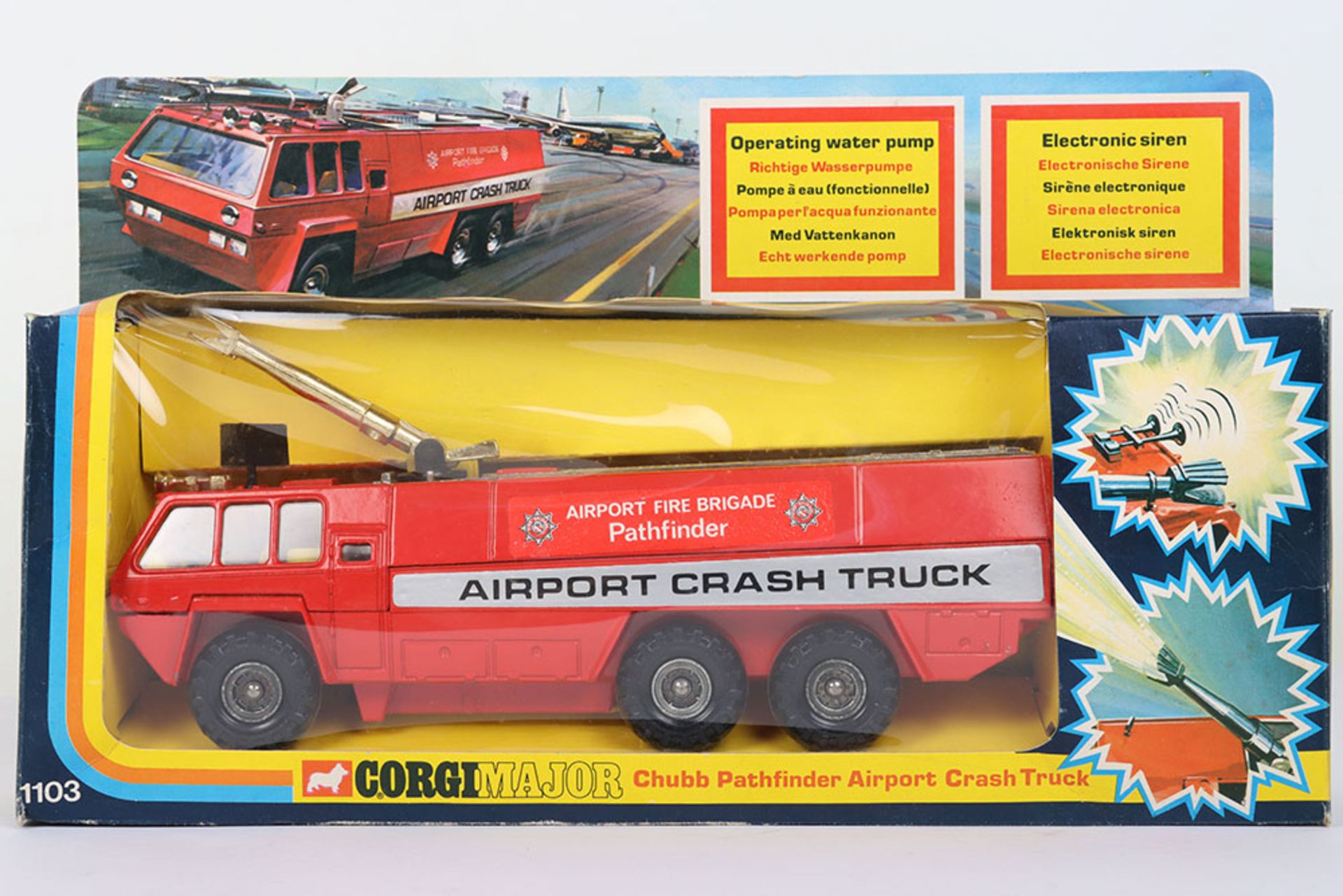 Corgimajor 1103 Chubb Pathfinder Airport Crash Truck