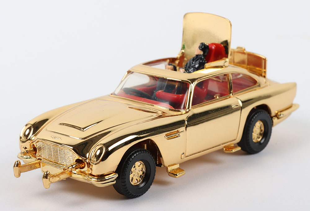 Corgi James Bond Aston Martin DB5, gold plated