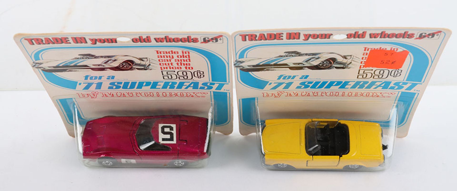 Two Matchbox Lesney Superfast USA issue Carded Models - Image 3 of 4