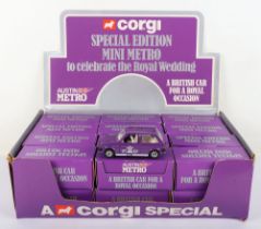 Corgi Toys Shop Counter Pack of twenty four 51693 Special Edition Austin Metro ‘To celebrate the Roy