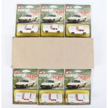 Six Corgi Juniors 32 The Saint Jaguar XJS, in trade outer card box