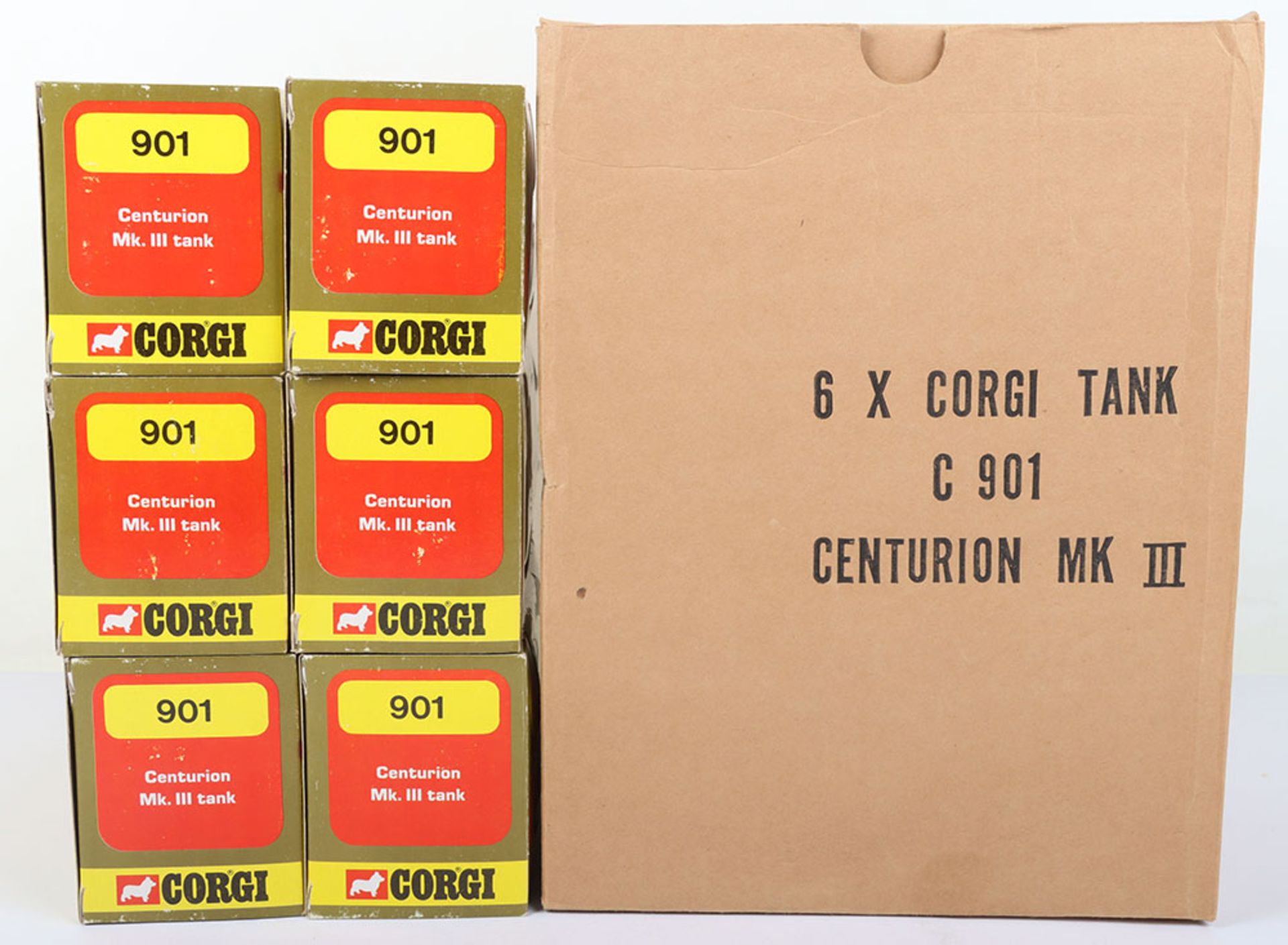 Corgi C901 Trade Pack of six Centurion MKIII Tanks - Image 2 of 4