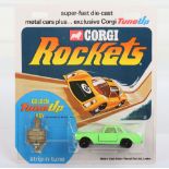 Corgi Rockets 903 Mercedes 280SL light lime green body