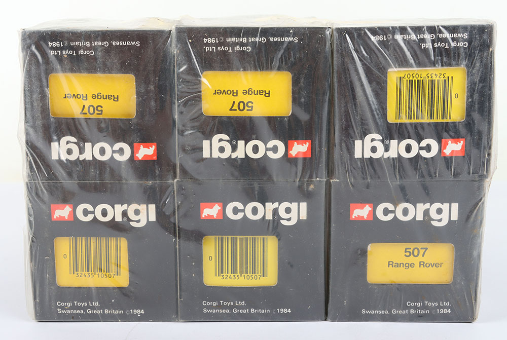 Corgi Trade Pack of six 507 Range Rovers - Image 4 of 7