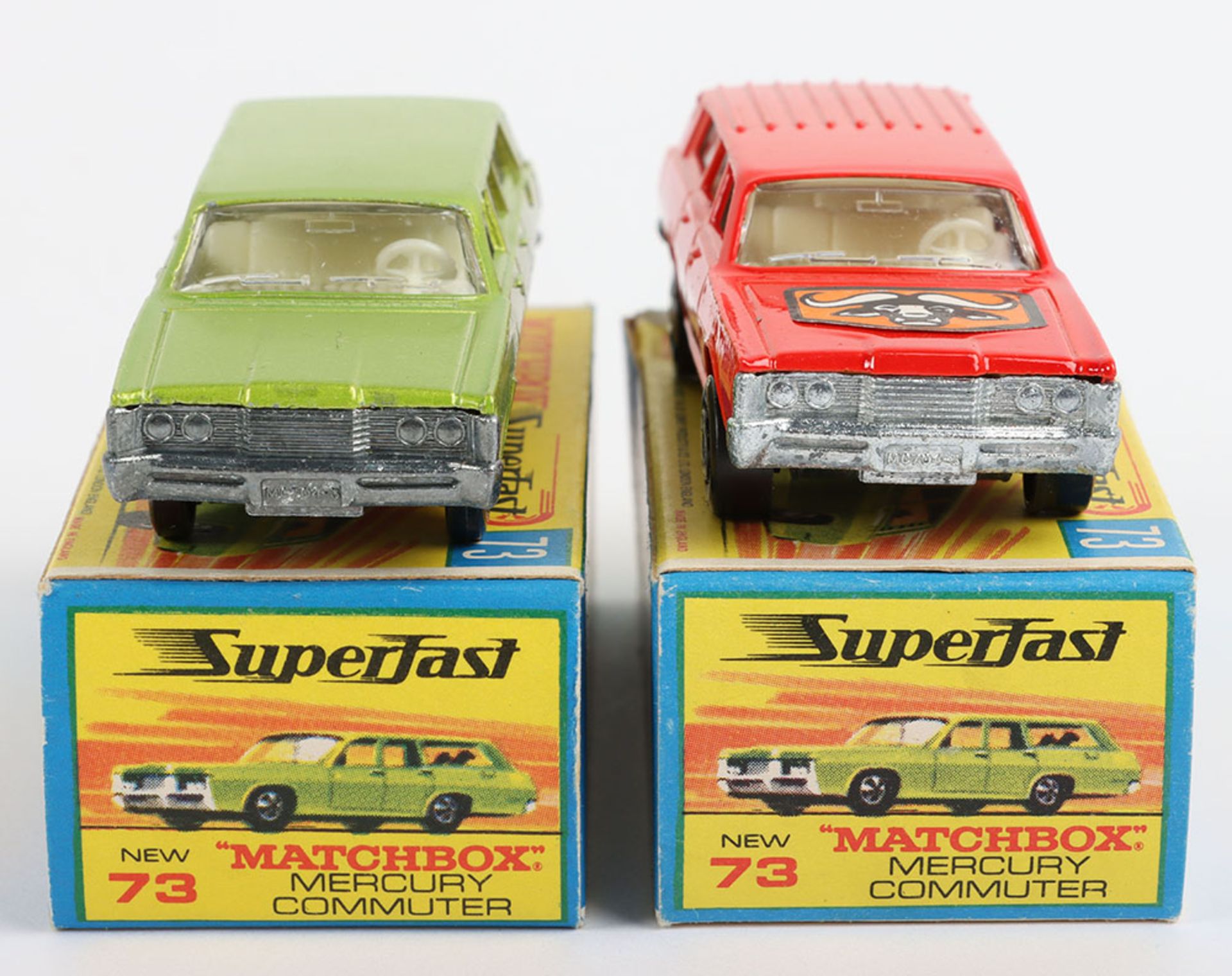 Two Boxed Matchbox Lesney Superfast 73c Mercury Commuters - Image 3 of 5