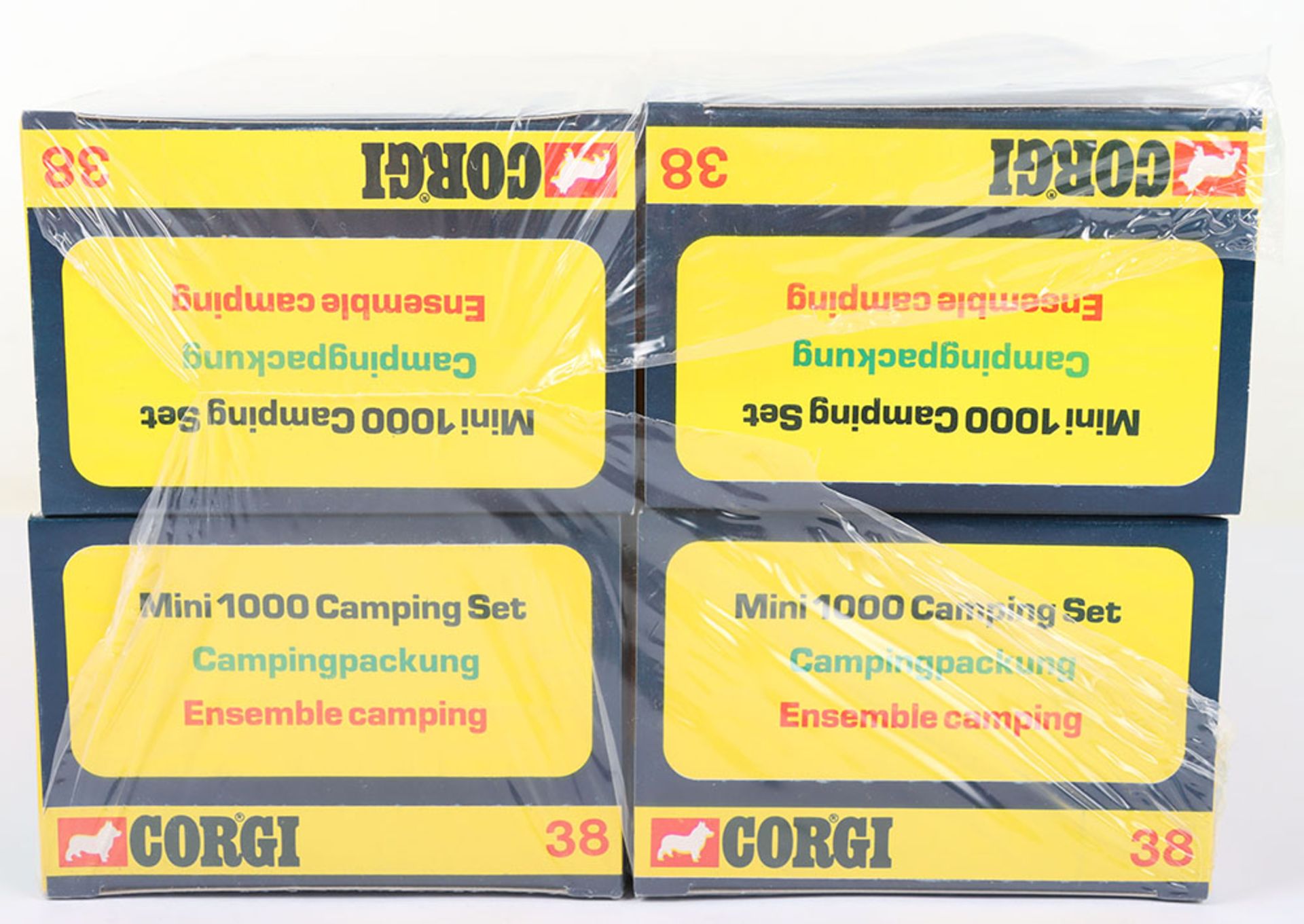 Scarce Corgi Trade Pack of four 38 Mini 1000 Camping sets