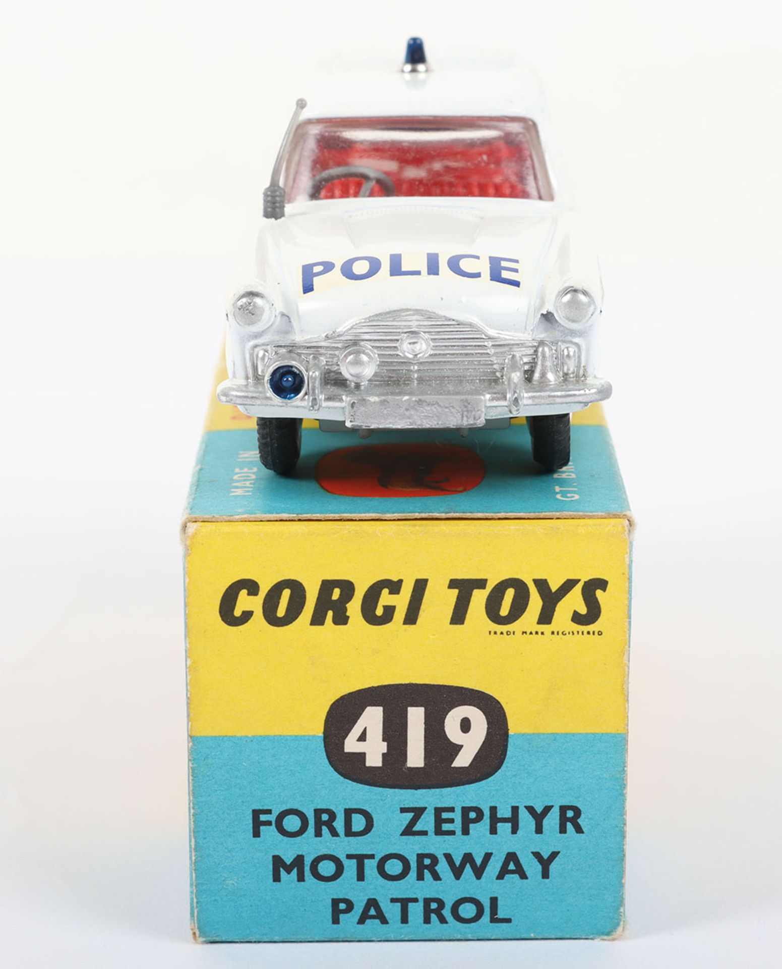 Corgi Toys 419 Ford Zephyr Motorway Patrol - Bild 4 aus 6