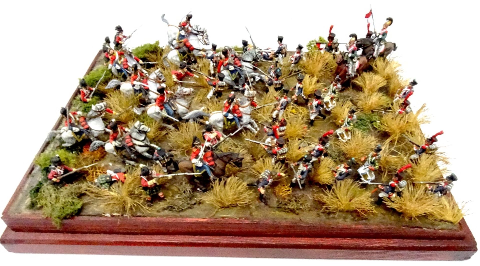 Charge of the Union Brigade and Gordon Highlanders at Waterloo 1815