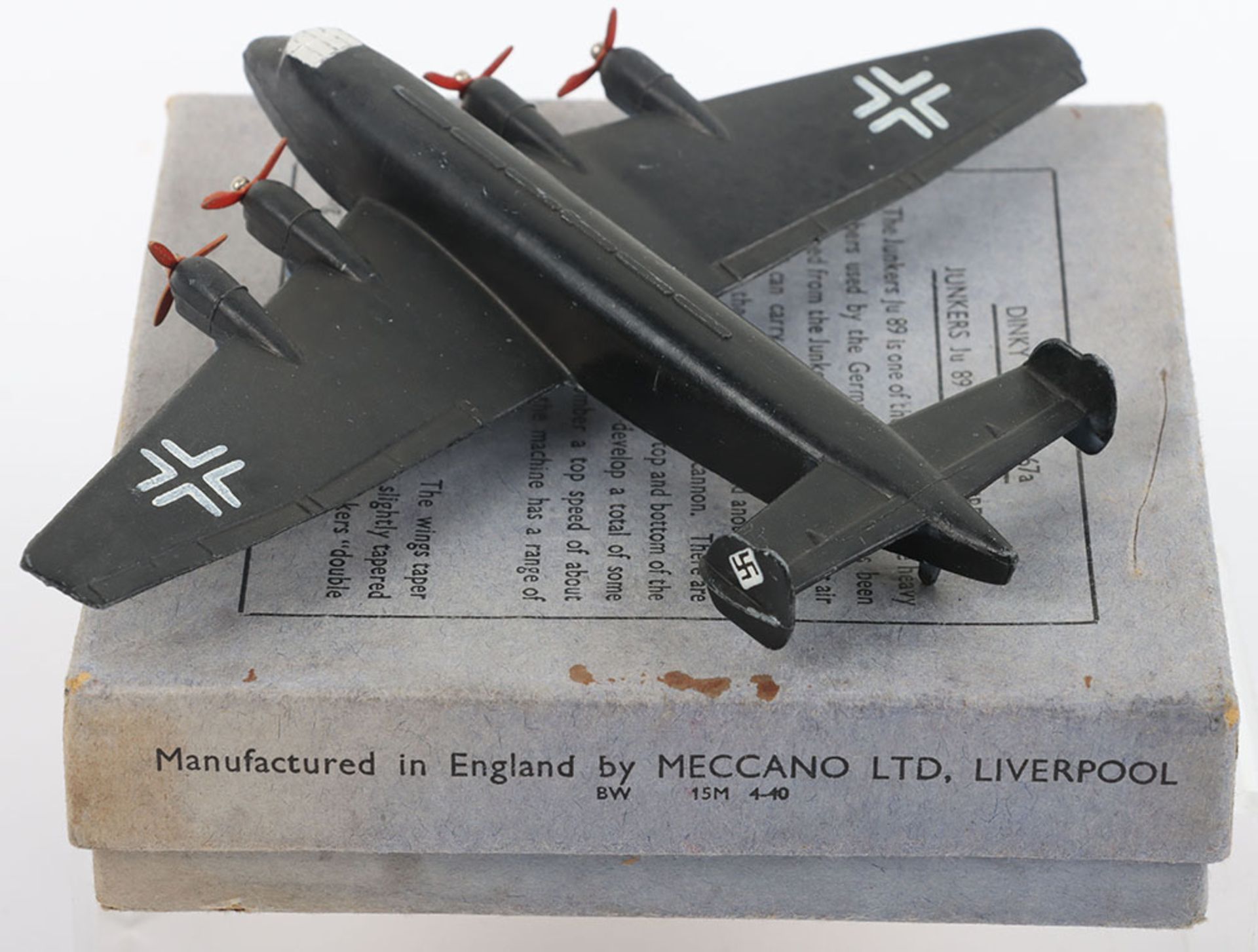 Dinky Toys 67A Junkers JU 89 Heavy Bomber - Image 4 of 6