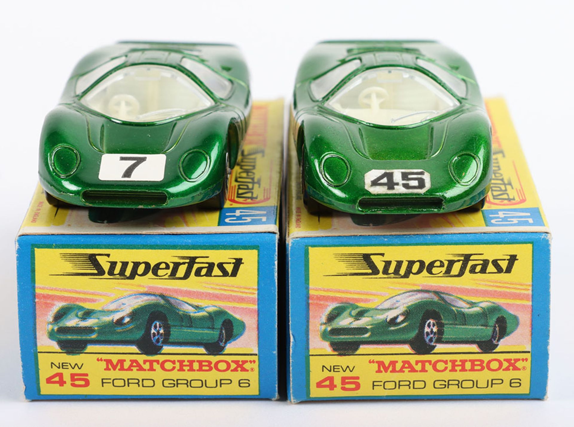 Two Boxed Matchbox Lesney Superfast 45c Ford Group 6 - Image 4 of 5