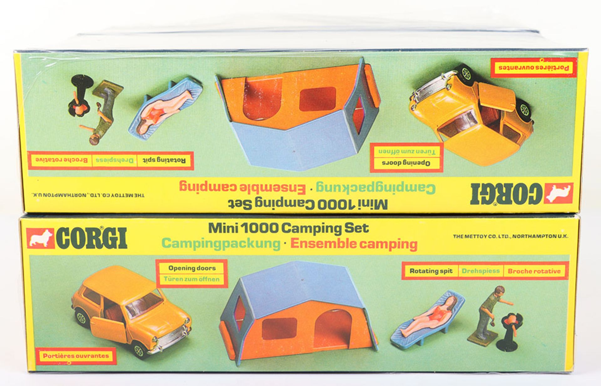 Scarce Corgi Trade Pack of four 38 Mini 1000 Camping sets - Bild 2 aus 6