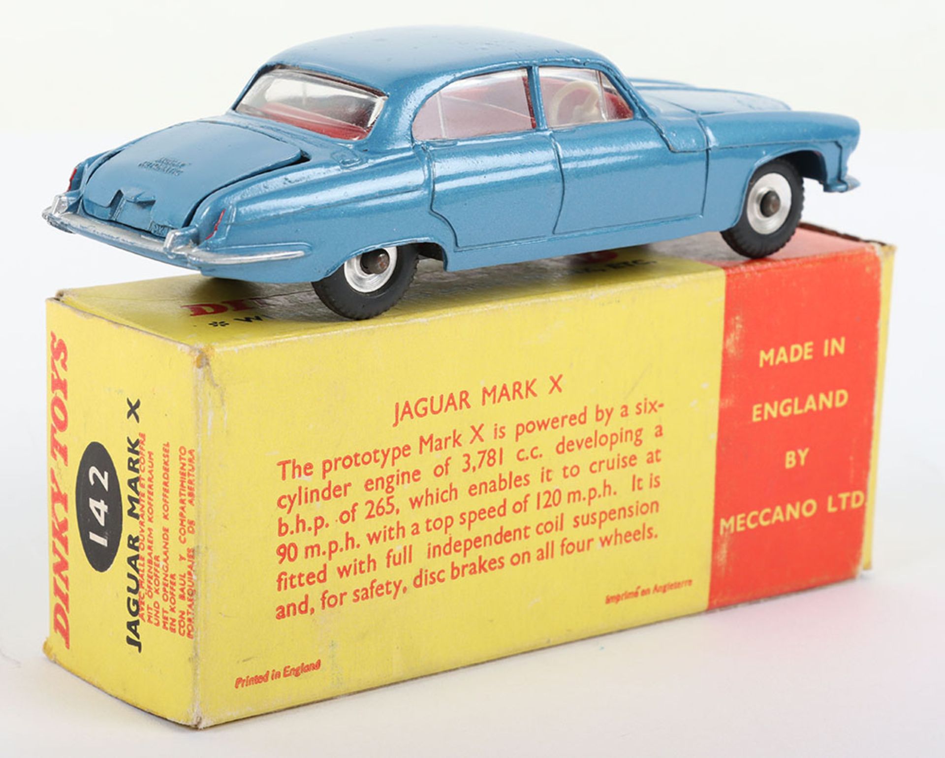 Dinky Toys 142 Jaguar Mark 10 - Bild 2 aus 3