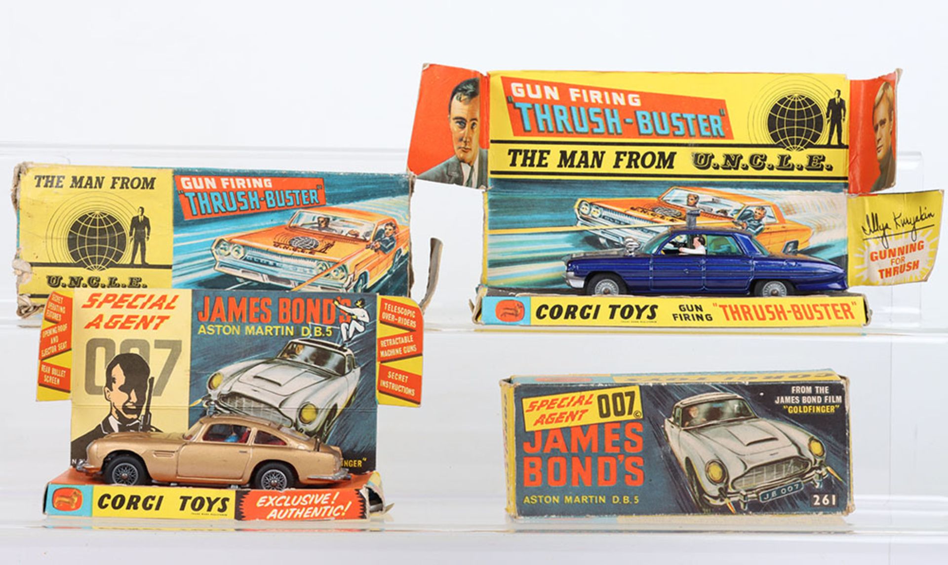 Corgi Toys two boxed Film related cars