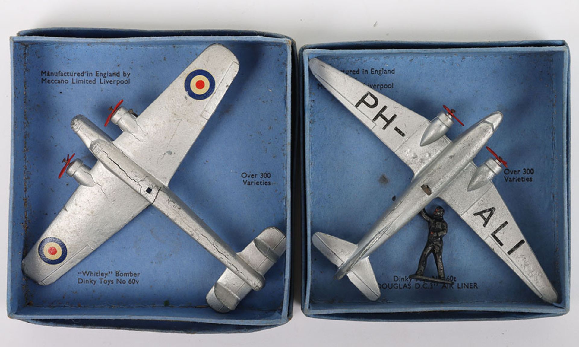 Two Boxed Dinky Toys Pre War Aircraft - Image 2 of 2