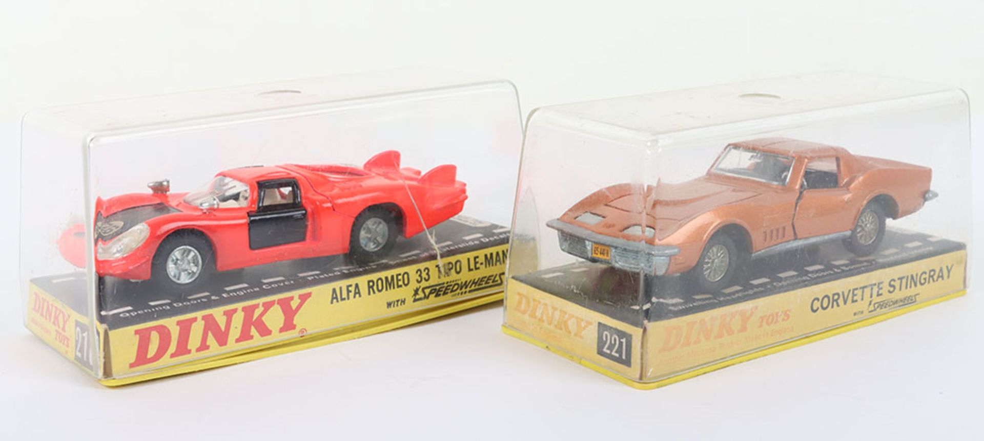 Two Dinky Toys Boxed Cars