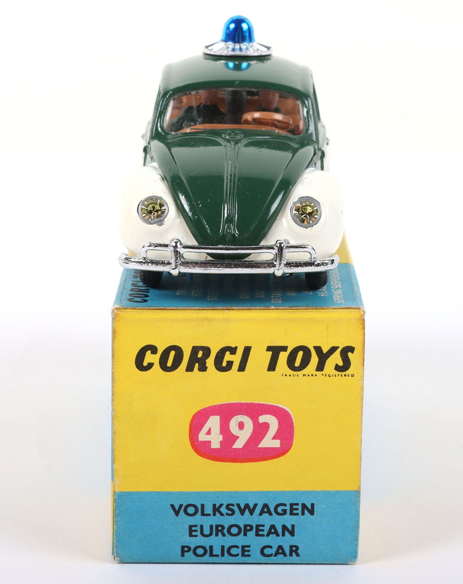 Corgi Toys 492 Volkswagen European Police Car - Bild 4 aus 6