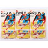 Six Corgi Juniors Superman Daily Planet Jetcopters