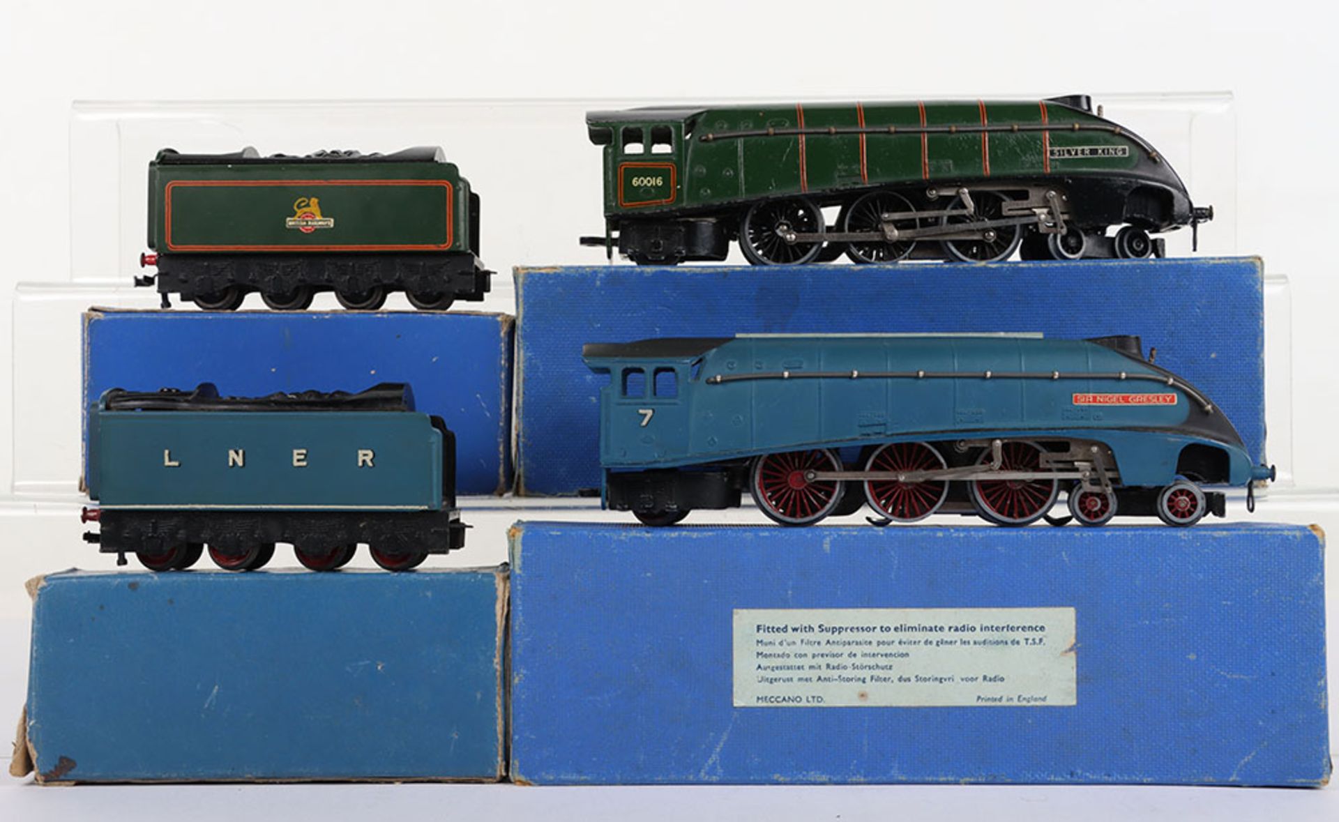 Two boxed Hornby Dublo A4 4-6-2 locomotives and tenders - Bild 2 aus 2