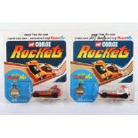 Two Corgi Rockets Stock Cars