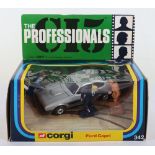 Scarce Corgi Toys 342 The Professionals Ford Capri with blue windows