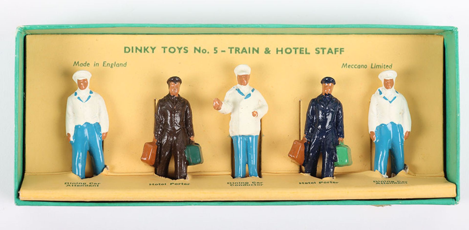 Dinky Toys Set No.5 Train and Hotel Staff - Image 2 of 3