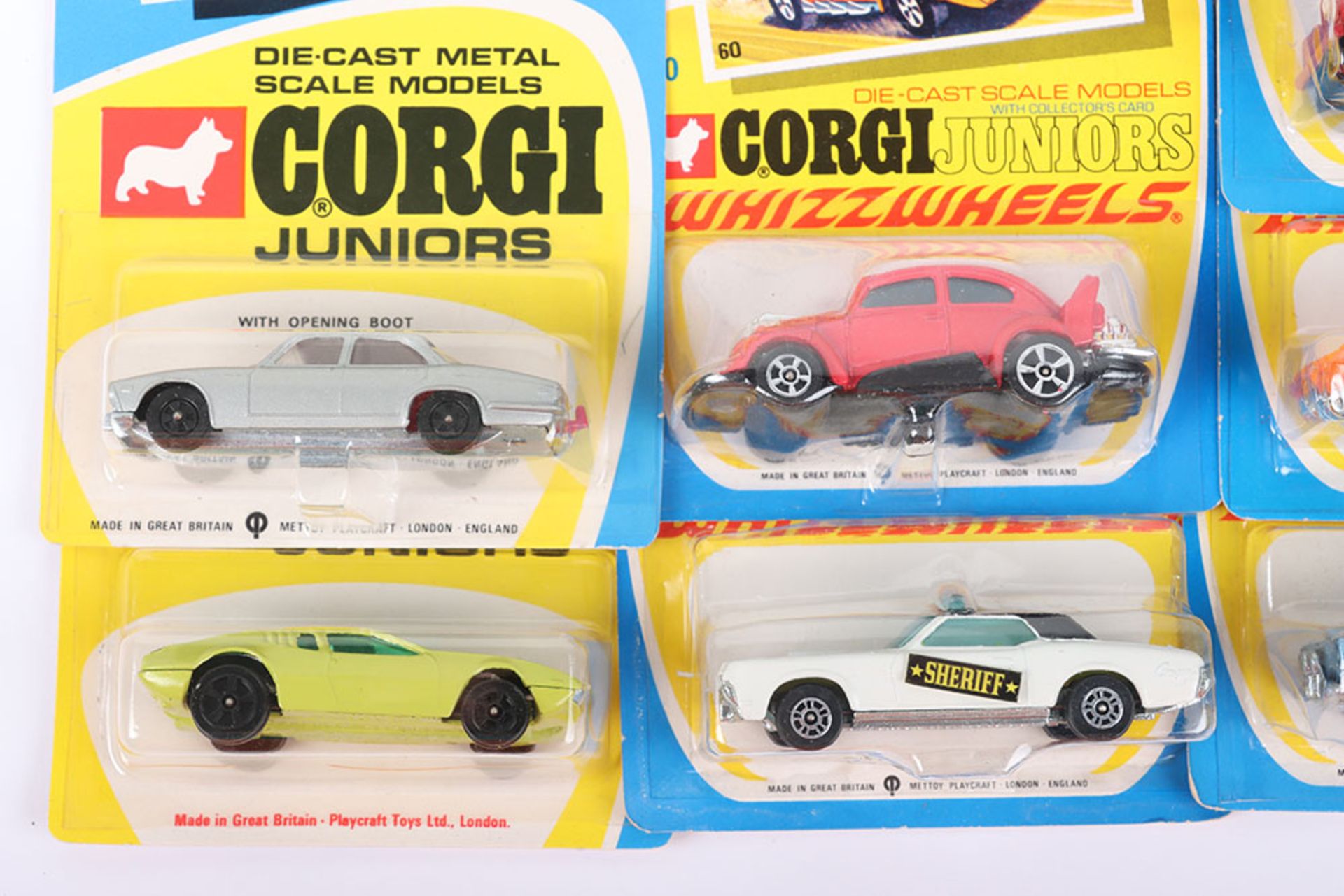 Ten Carded Corgi Junior Models with collectors cards - Image 3 of 4